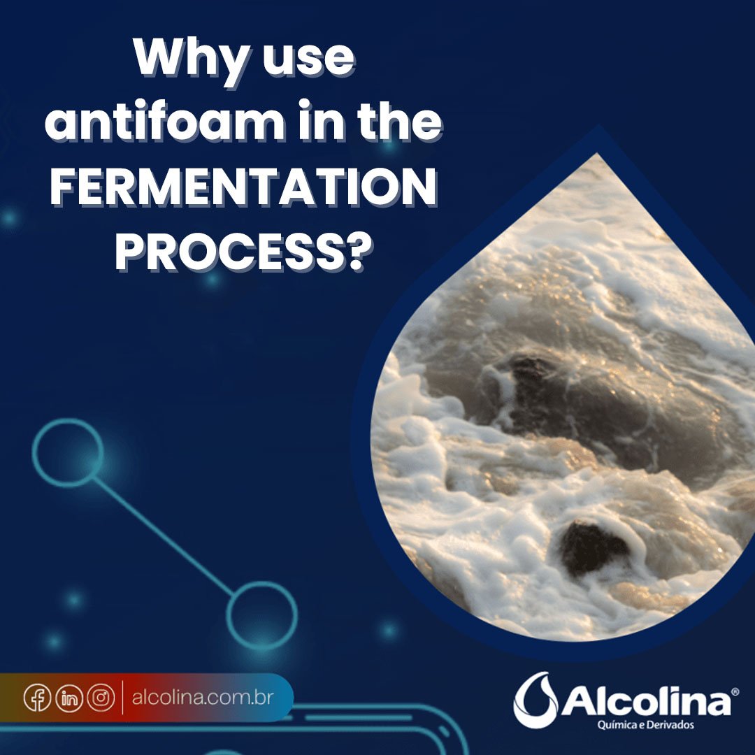 Why use antifoam in the fermentation process?