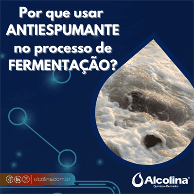 Por que usar antiespumante no processo de fermentação?